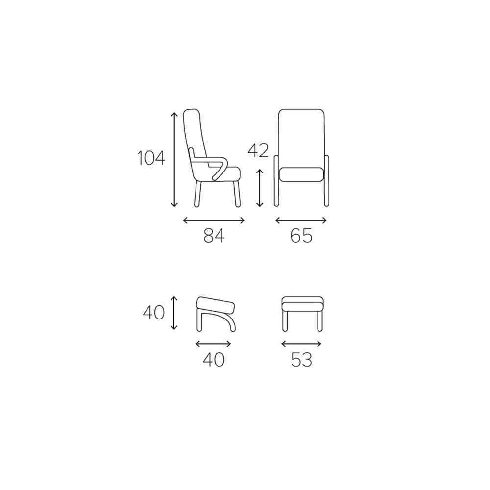 Life Armchair | Naustro Unwind Collection | FCI London