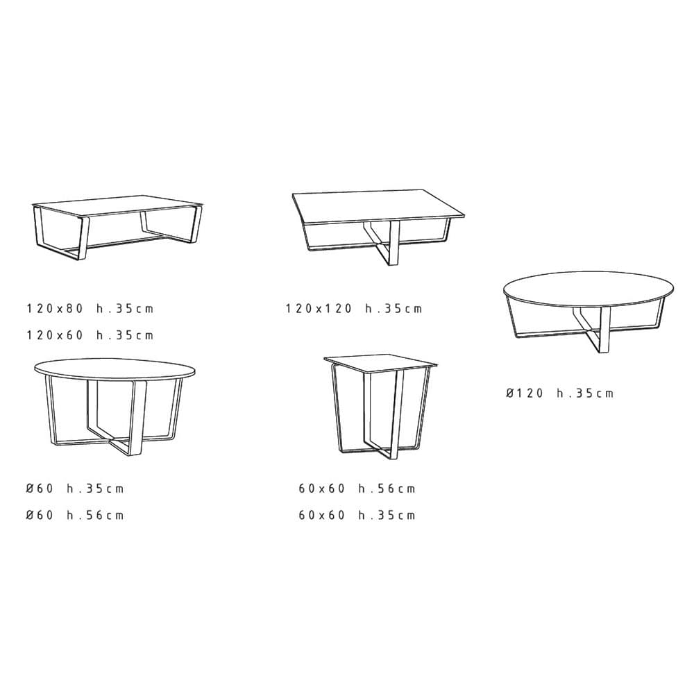 Sushi Coffee Table by Oris