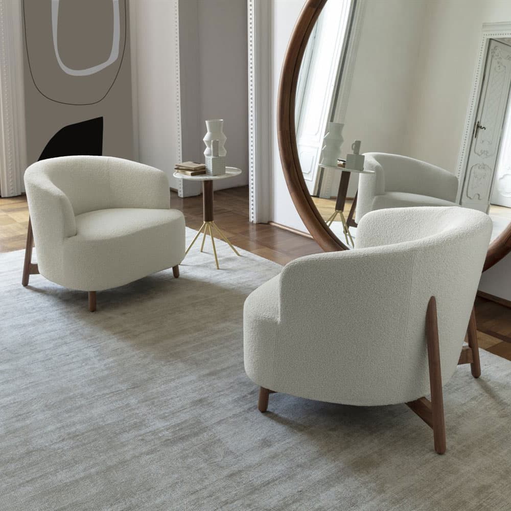 Girlfriend Wood Armchair by porada