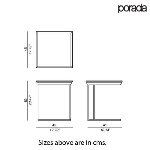 Cucu Side Table by Porada