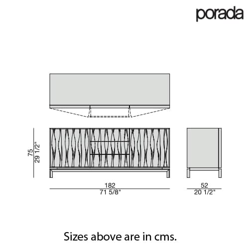 Masai Sideboard by Porada