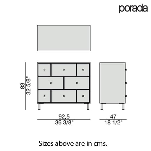 Rucellai Chest Of Drawers  by Porada