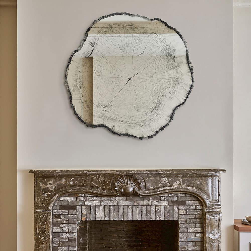 Luna Light Round L Mirror By FCI London