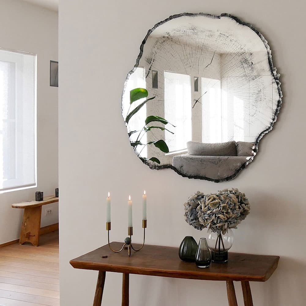Luna Light Round L Mirror By FCI London