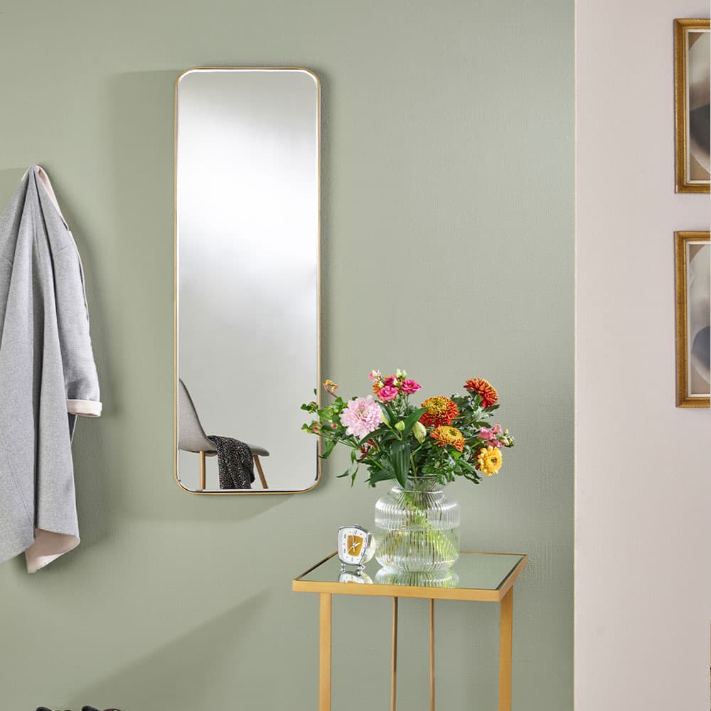 Faso Bronze Hall Mirror By FCI London