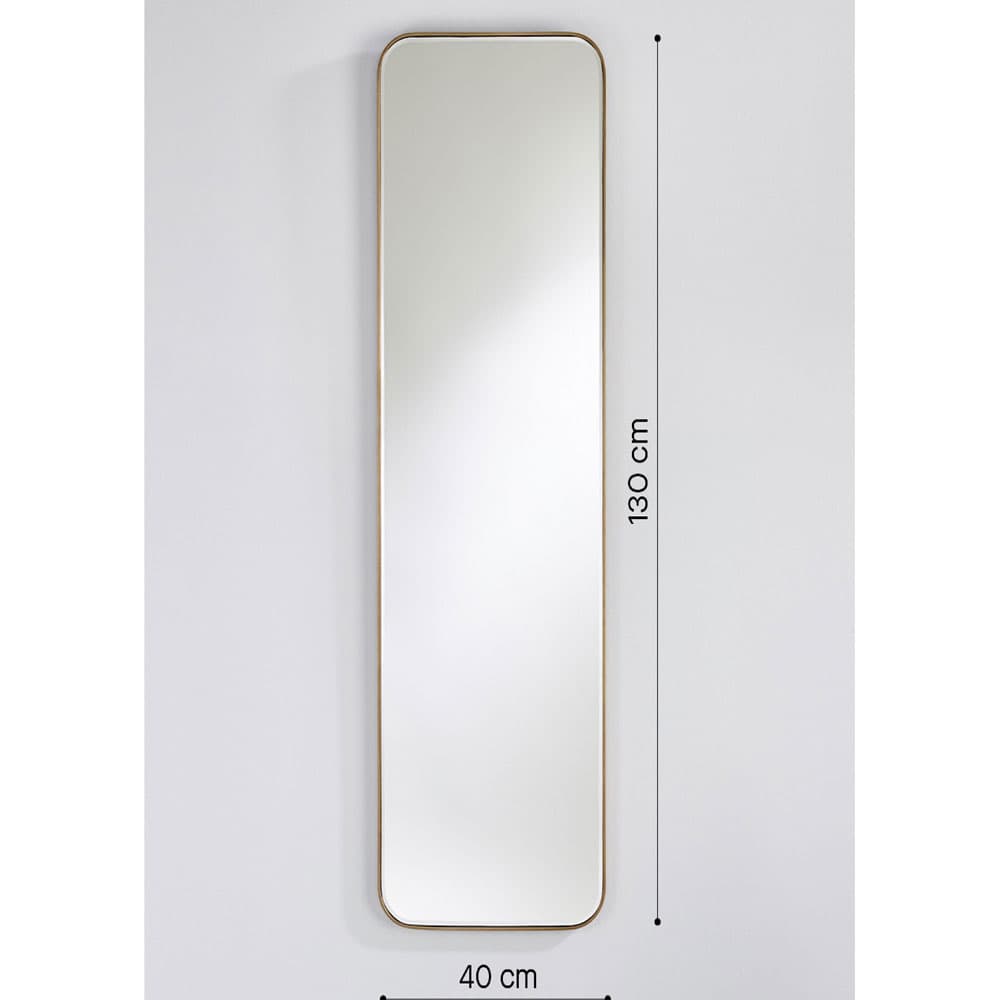 Faso Bronze Hall Mirror By FCI London
