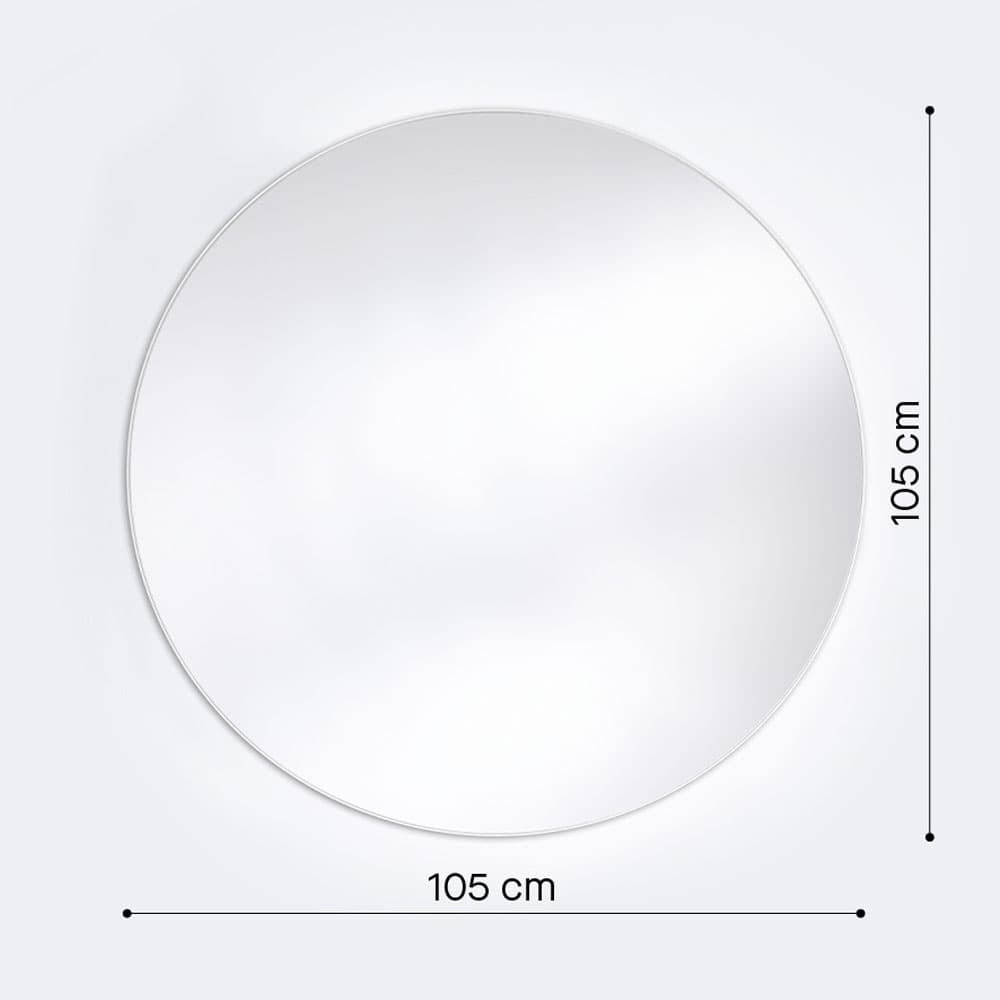 Hoop White L Mirror By FCI London