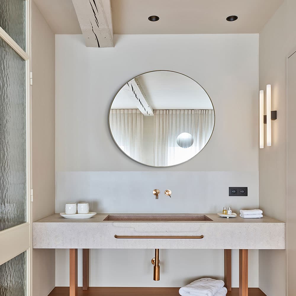 Hoop Zoom Bronze M Mirror By FCI London