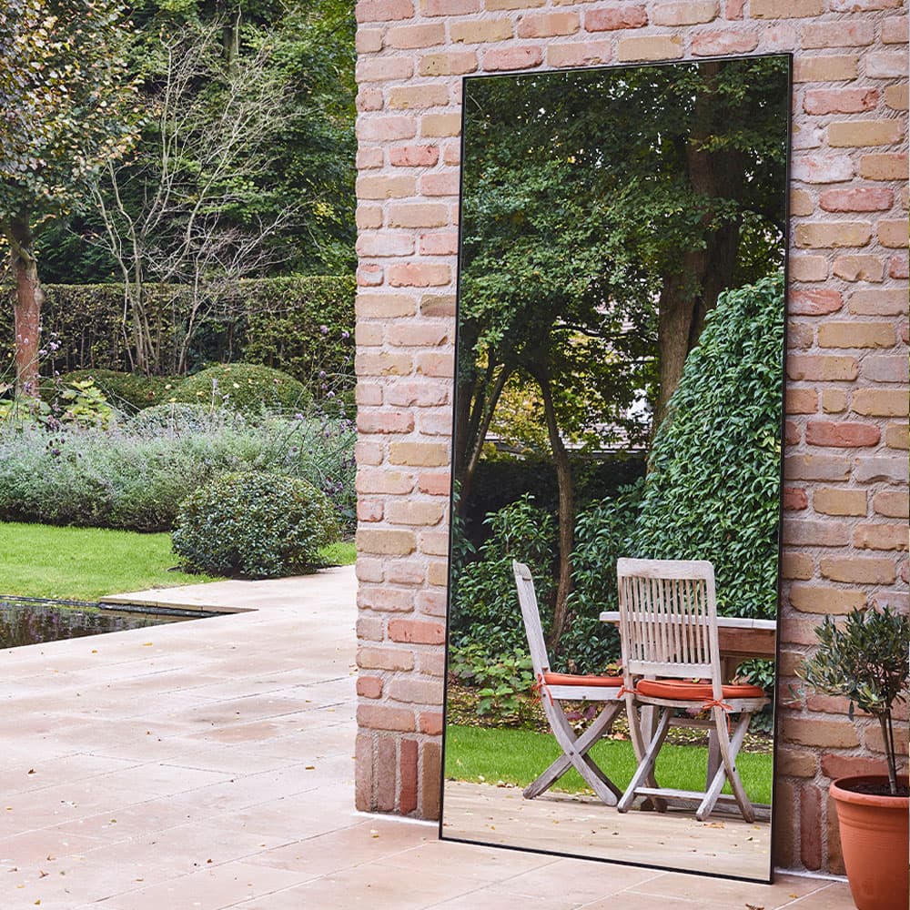 Lucka Outdoor Gold XL Mirror By FCI London