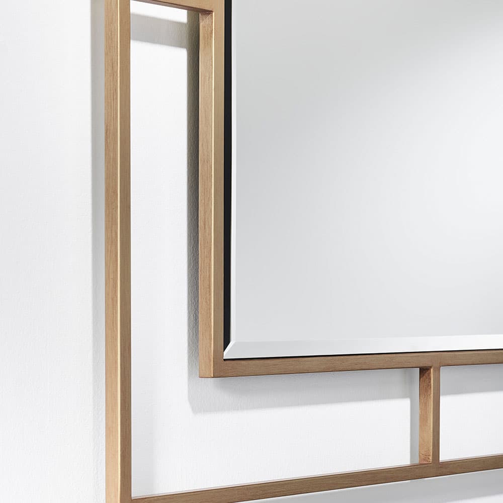 Nico Bronze Square Mirror By FCI London