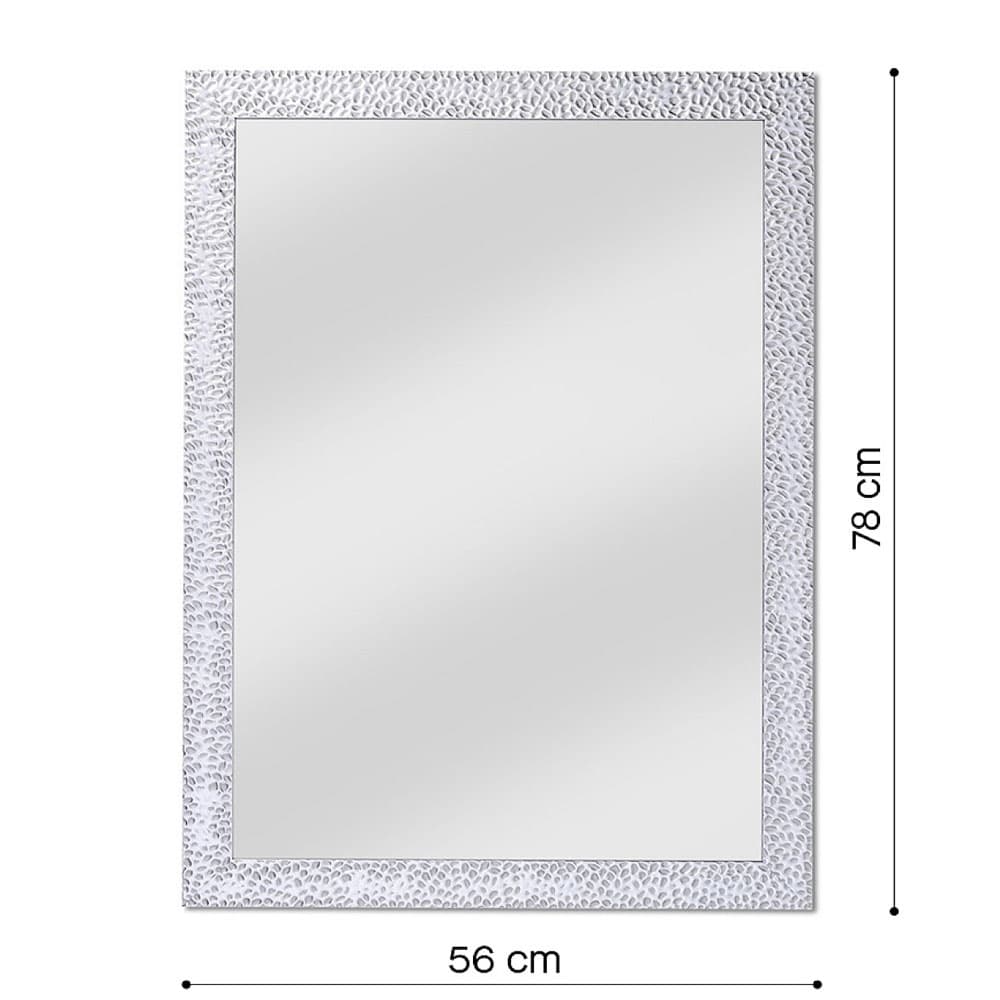 Oslo Small Rectangle L Mirror By FCI London