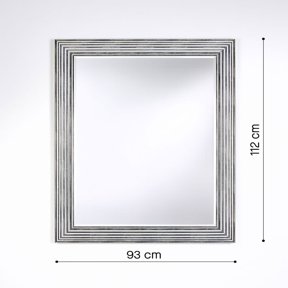 Ronda Dark Rectangle Mirror By FCI London