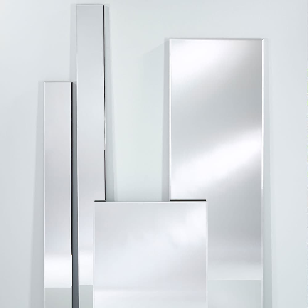 Slimflex Black Hall Mirror By FCI London