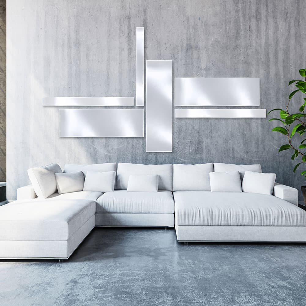 Slimflex Black Hall Mirror By FCI London