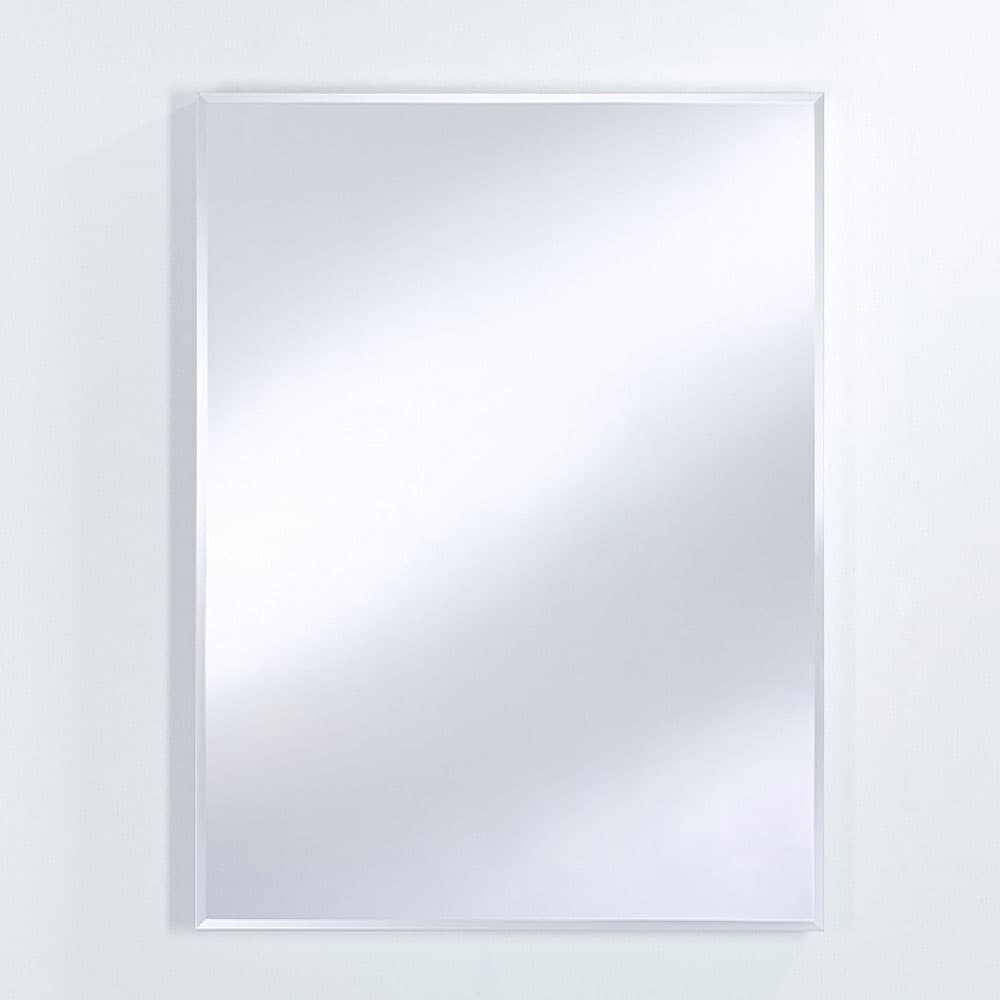 Slimflex Black Rectangle Mirror By FCI London