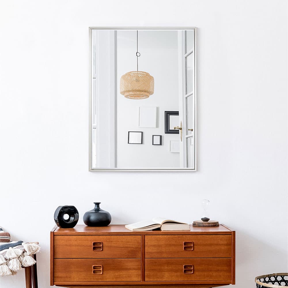 Soho Silver Custom Mirror By FCI London