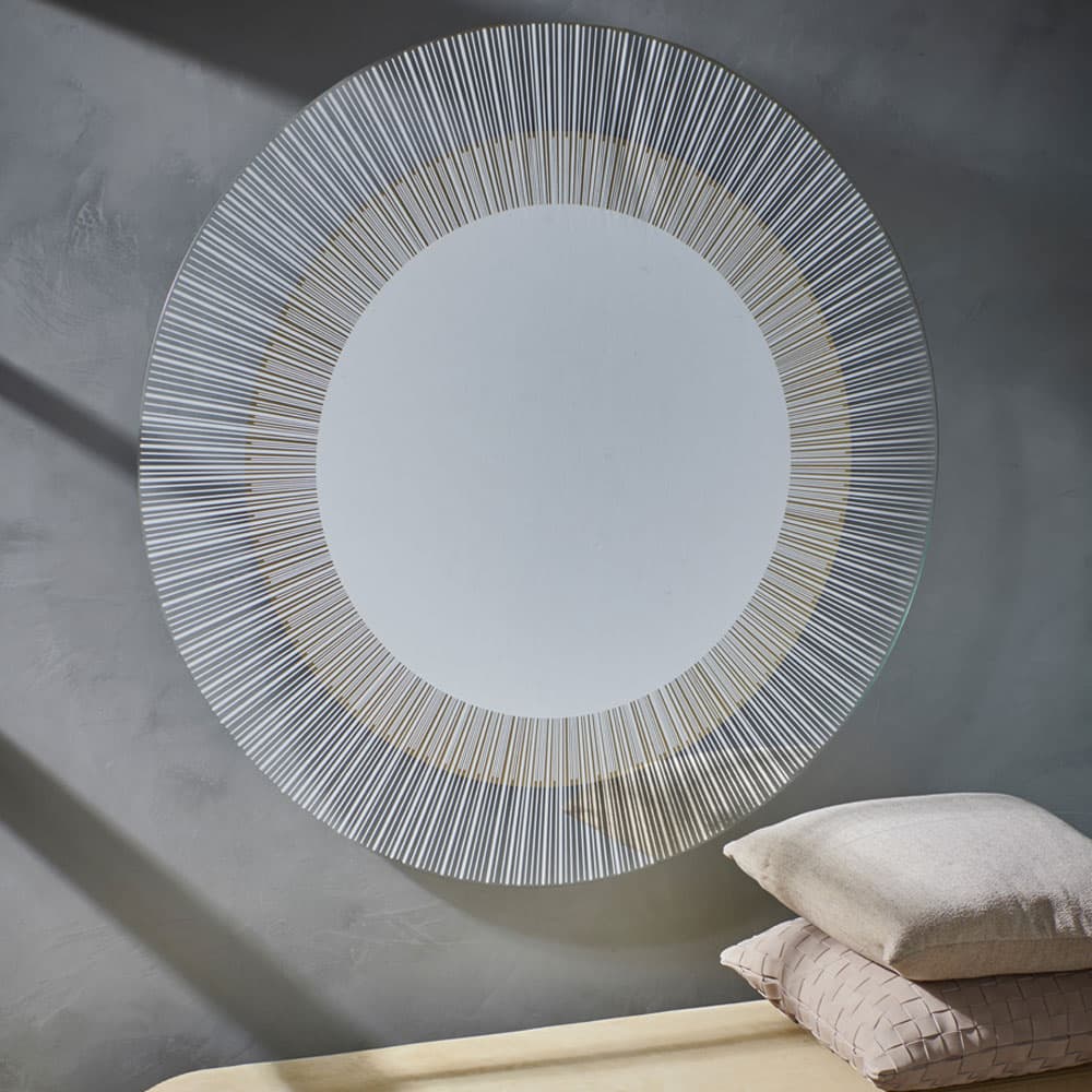 Yoko Bronze Mirror By FCI London