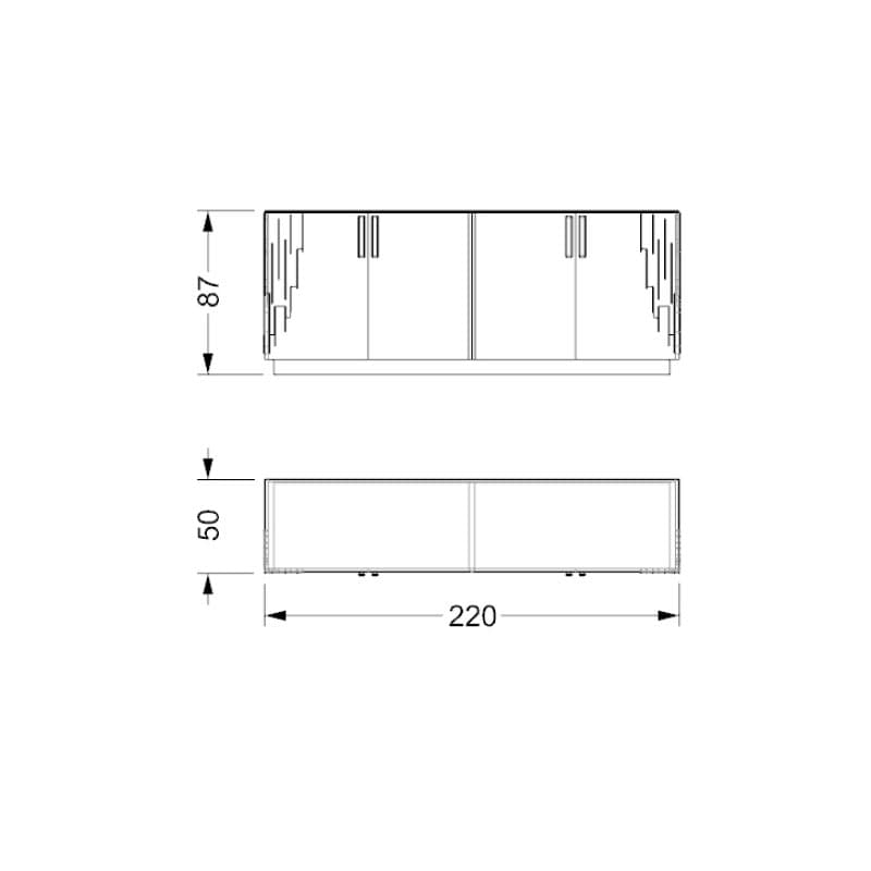 Belle Epoque Buffet Sideboard by Reflex Angelo