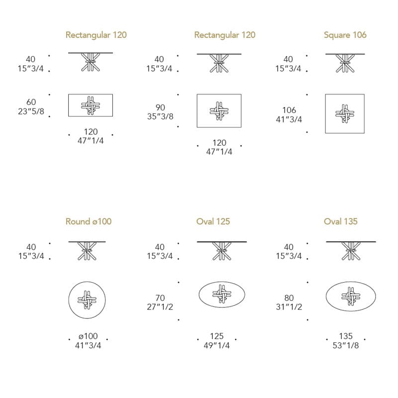 Arlequin 40 Coffee Table by Reflex Angelo