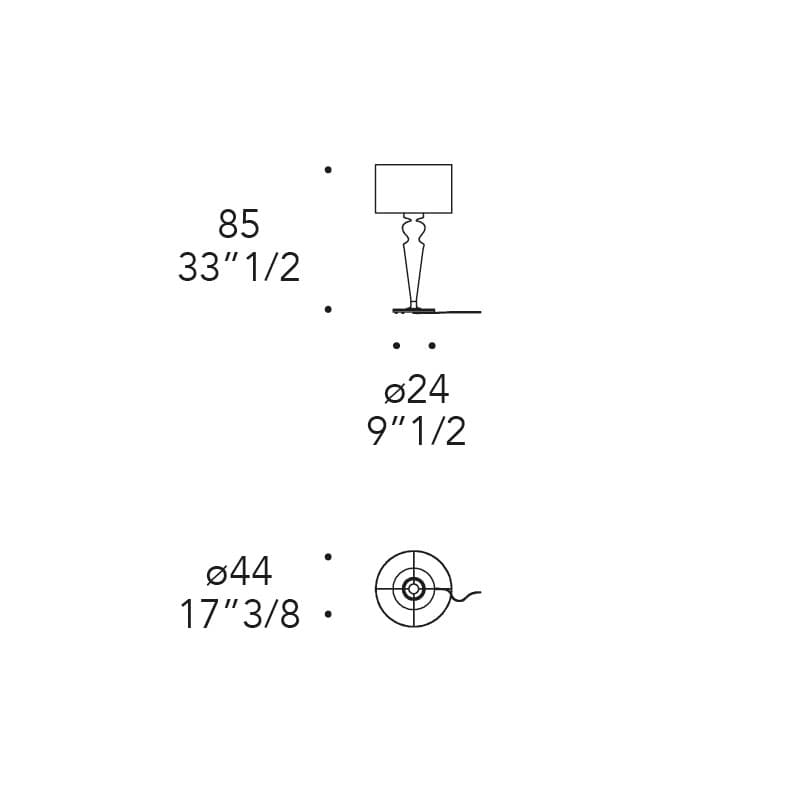 Gran Canal Table Lamp by Reflex Angelo