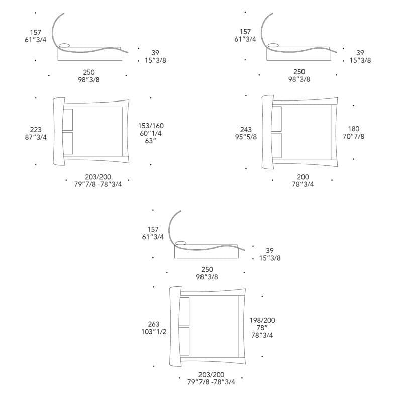 Mega Butterfly Double Bed by Reflex Angelo