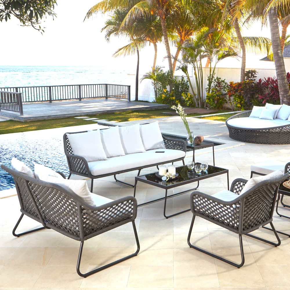Kona Love Seat Outdoor Sofa by Skyline Design