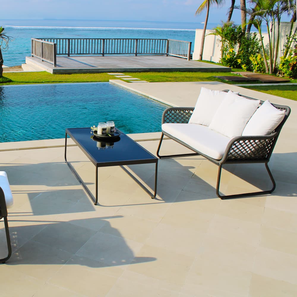 Kona Love Seat Outdoor Sofa by Skyline Design