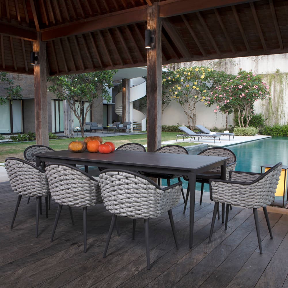 Serpent 8 Seat Dining Table by Skyline Design