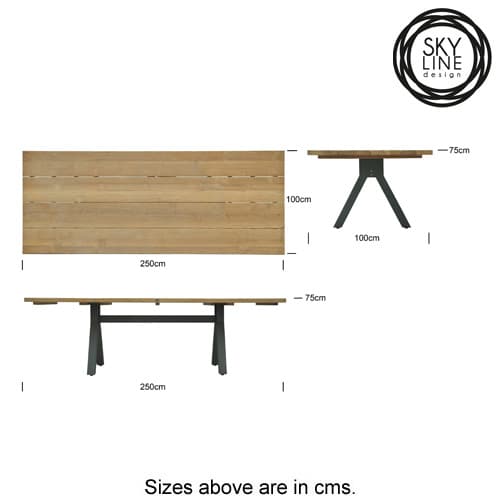 Alaska Dining Table by Skyline Design