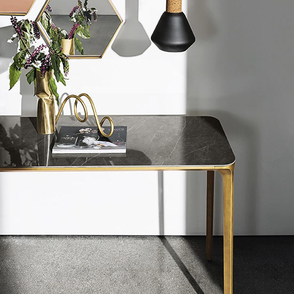 Slim 4 Legs Console Table by Sovet Italia