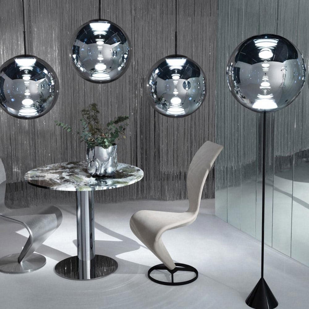 Globe Cone Floor Lamp by Tom Dixon