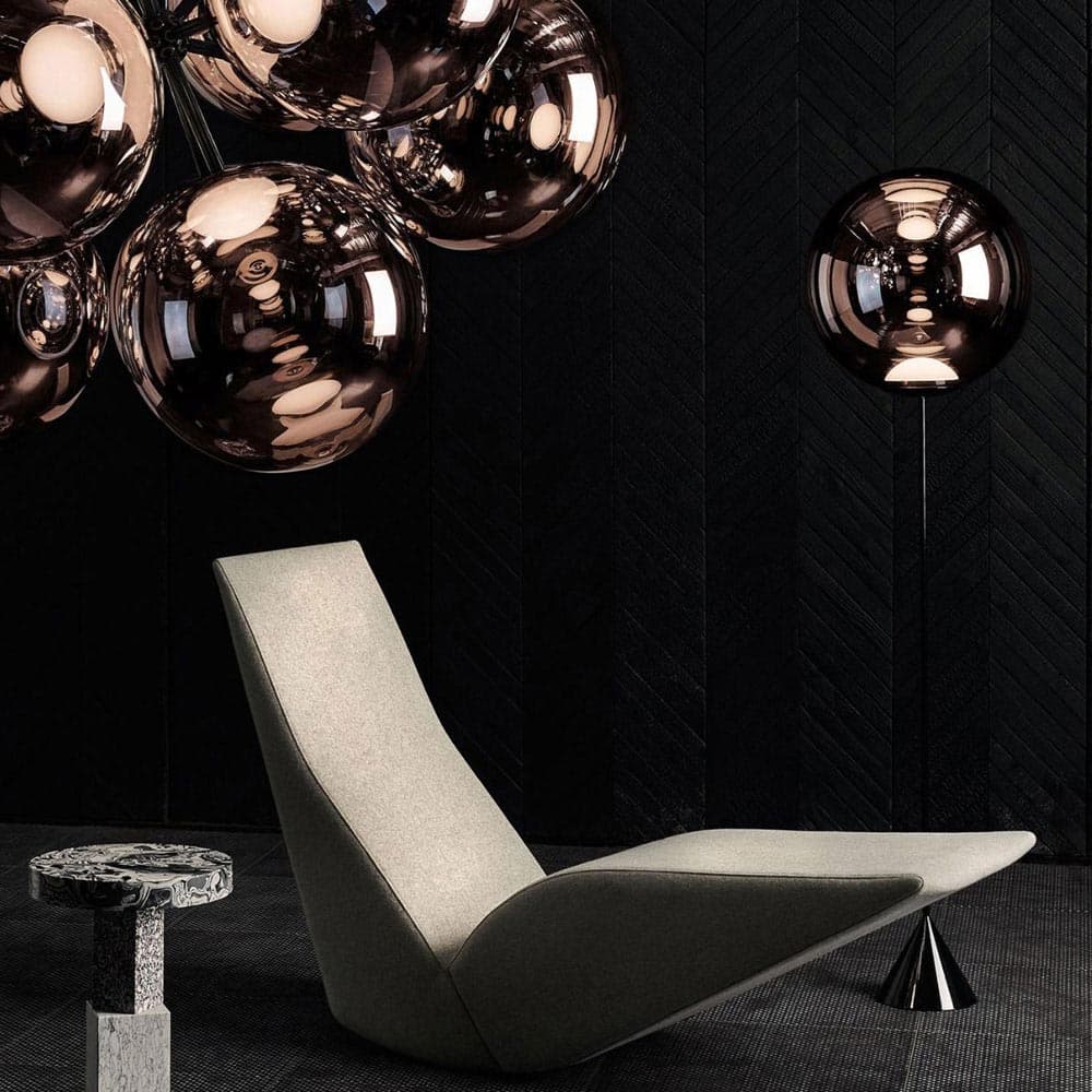 Globe Cone Floor Lamp by Tom Dixon