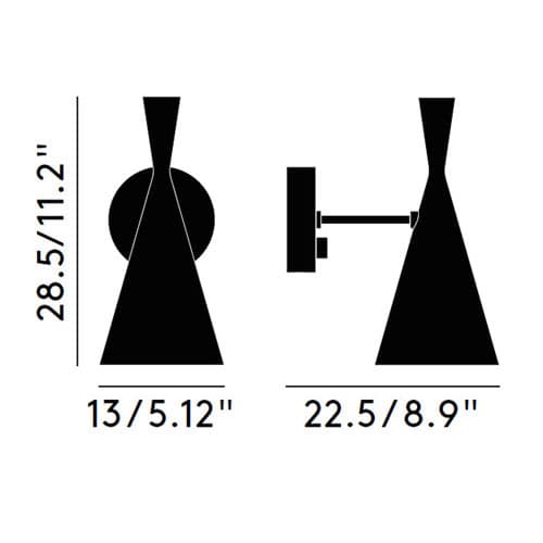 Beat Wall Lamp by Tom Dixon