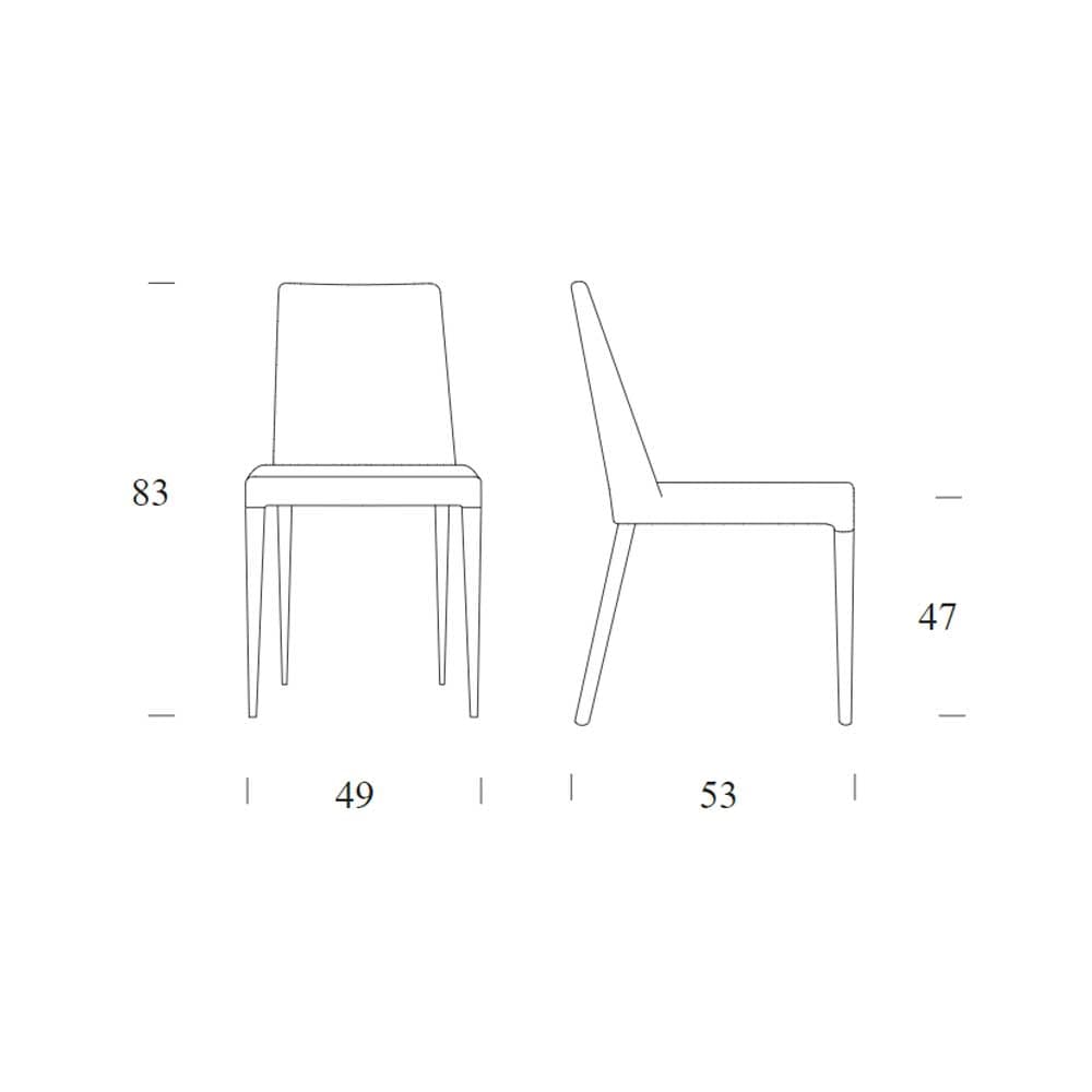 Sam Dining Chair by Tonin Casa