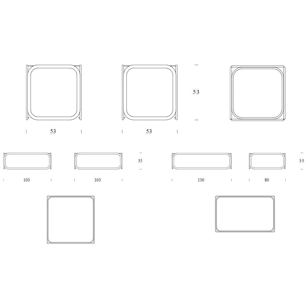 Remind Coffee Table by Tonin Casa