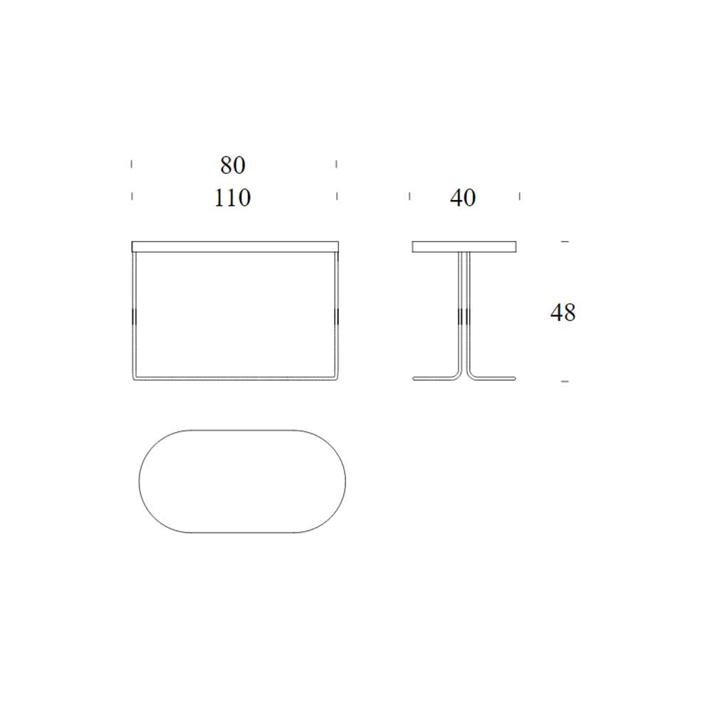 Cora Coffee Table by Tonin Casa