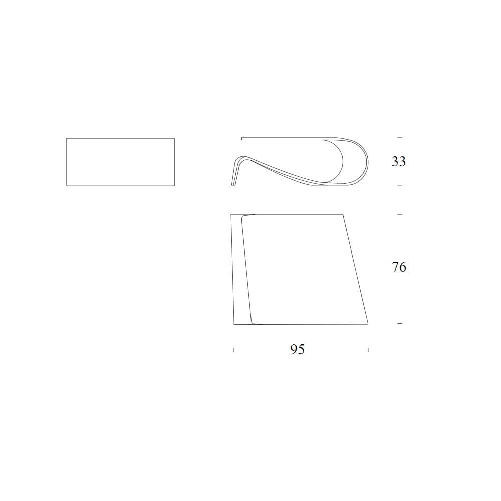 Velo Coffee Table by Tonin Casa