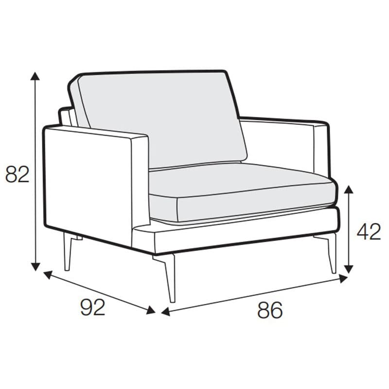 Ludvig Lounger by Urbano