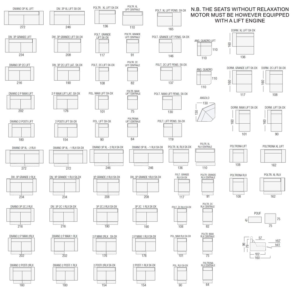 Marmo Sofa by Valore Collezione