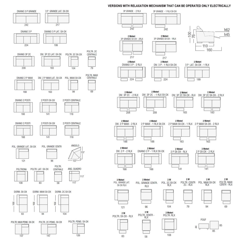 Satellite Sofa by Valore Collezione