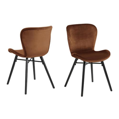 Batilda A1 Copper Dining Chair By Dk Modern