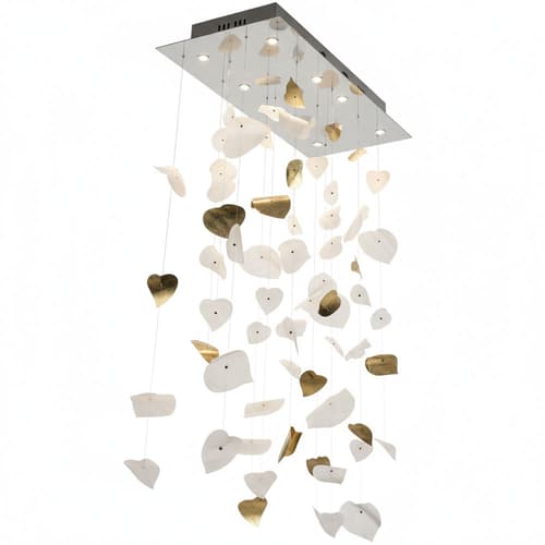 Leaf Chandelier by FCI Clearance
