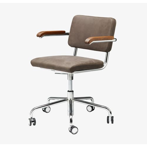 S 64 Pvdr Swivel Chair by Thonet | By FCI London