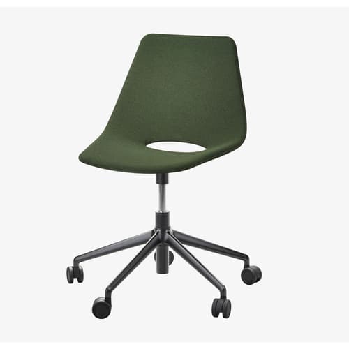 S 661 Pvdr Swivel Chair by Thonet | By FCI London