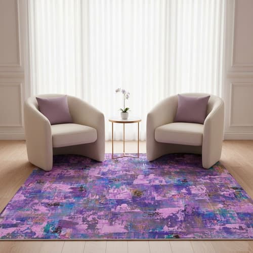 Purple Sunset Rug By FCI London