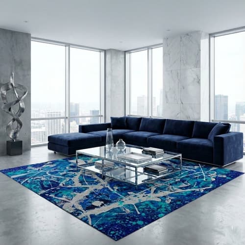 Under The Cloak Of Night Rug By FCI London