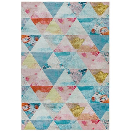 Amelie Am03 Triangles Rug by Attic Rugs