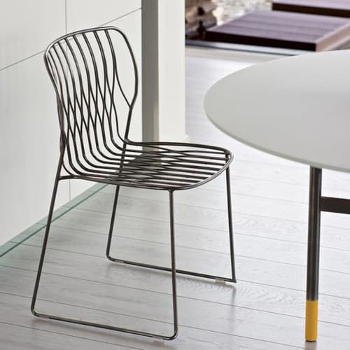 Freak Stackable Dining Chair by Bontempi