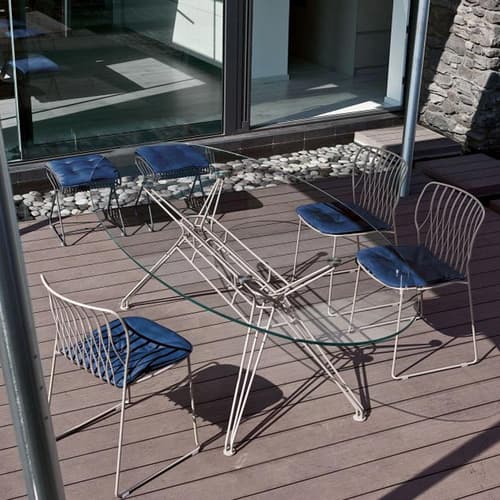 Sander Outdoor Dining Table by Bontempi