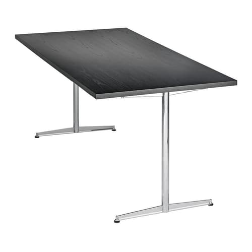 4110 Metal Dining Table by Brune
